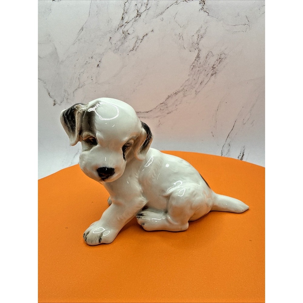Vintage Rosenthal Germany Theodor Karner‎ 1950s Porcelain Puppy Terrier #1121